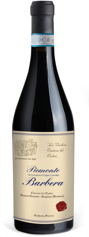Barbera Ciabot Etichetta Storica